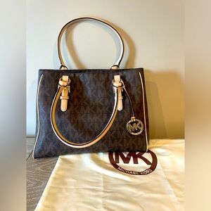 Michael Kors Brown Logo Purse